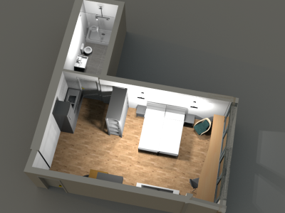 Grundriss Flat 0.5x