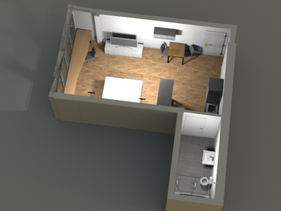 Grundriss Flat 0.5x